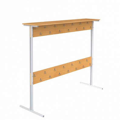 Вешалка напольная двухсторонняя на 28 мест