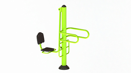 Уличный тренажер взрослый Жим ногами + Брусья для двоих УТ 206