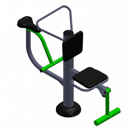 Уличный тренажер взрослый Твист + Флекс для двоих УТ 231