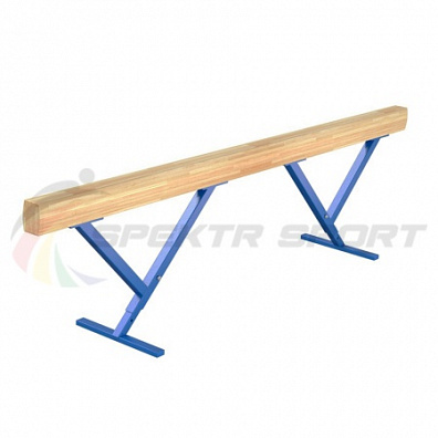 Бревно гимнастическое 5 м переменной высоты 0,8-1,2 м