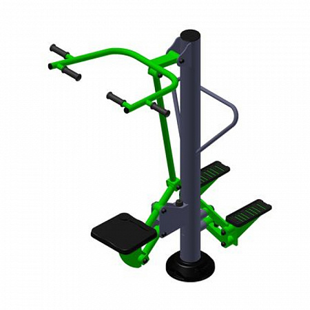 Уличный тренажер взрослый Степ + Подтягивание для двоих УТ 228
