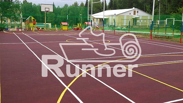Спортивная площадка в Горнозаводске Спортивная площадка в Горнозаводске