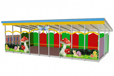 Теневой навес Полянка ДО 715