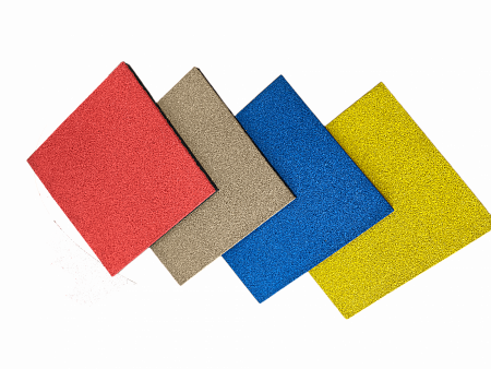 Плита резиновая 1000х1000 15 мм (окрашенная крошка)