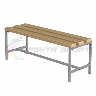 Скамейка для раздевалок без спинки (разборная) 1800 мм