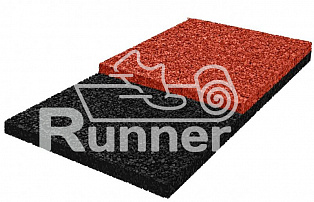 Бесшовное резиновое покрытие из окрашенной крошки "Runner Color"