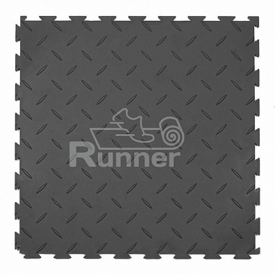 ПВХ плитка для гаража Sensor Rice
