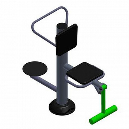 Уличный тренажер взрослый Флекс + Диск для двоих УТ 232