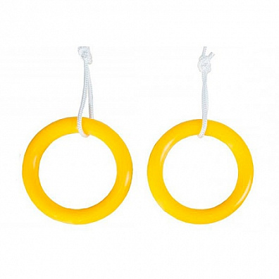 Кольца гимнастические пластик