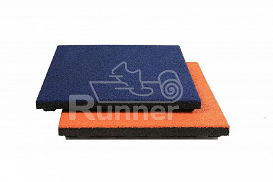 Плиты из резиновой крошки Runner EPDM 1000x500х40 мм
