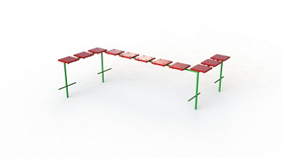 Бум детский уличный "змейка"