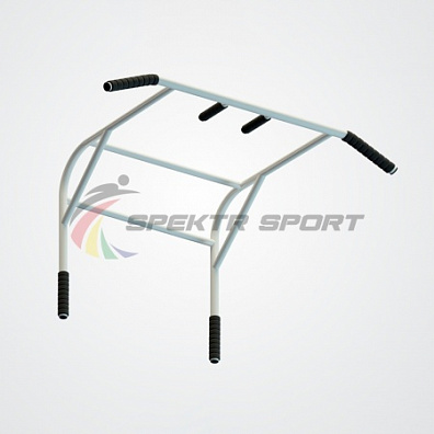 Турник брусья Лайтстоун настенный цв. белый