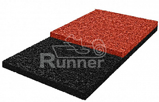 Бесшовное резиновое покрытие из окрашенной крошки "Runner Color"