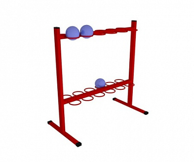 Стойка для хранения ядер легкоатлетических