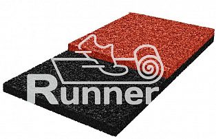 Бесшовное резиновое покрытие из окрашенной крошки "Runner Color"