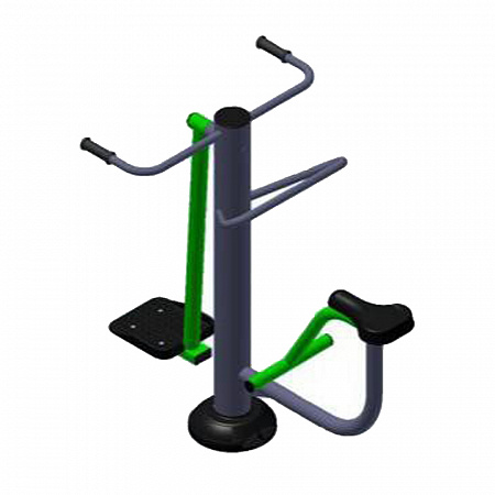 Уличный тренажер взрослый Маятник + Твистер УТ 224