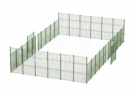 3д спортивное ограждение